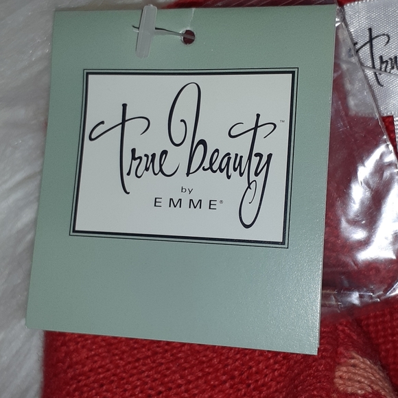NWT True Beauty By Emme Orange Sweater Plus 1x - Picture 7 of 9